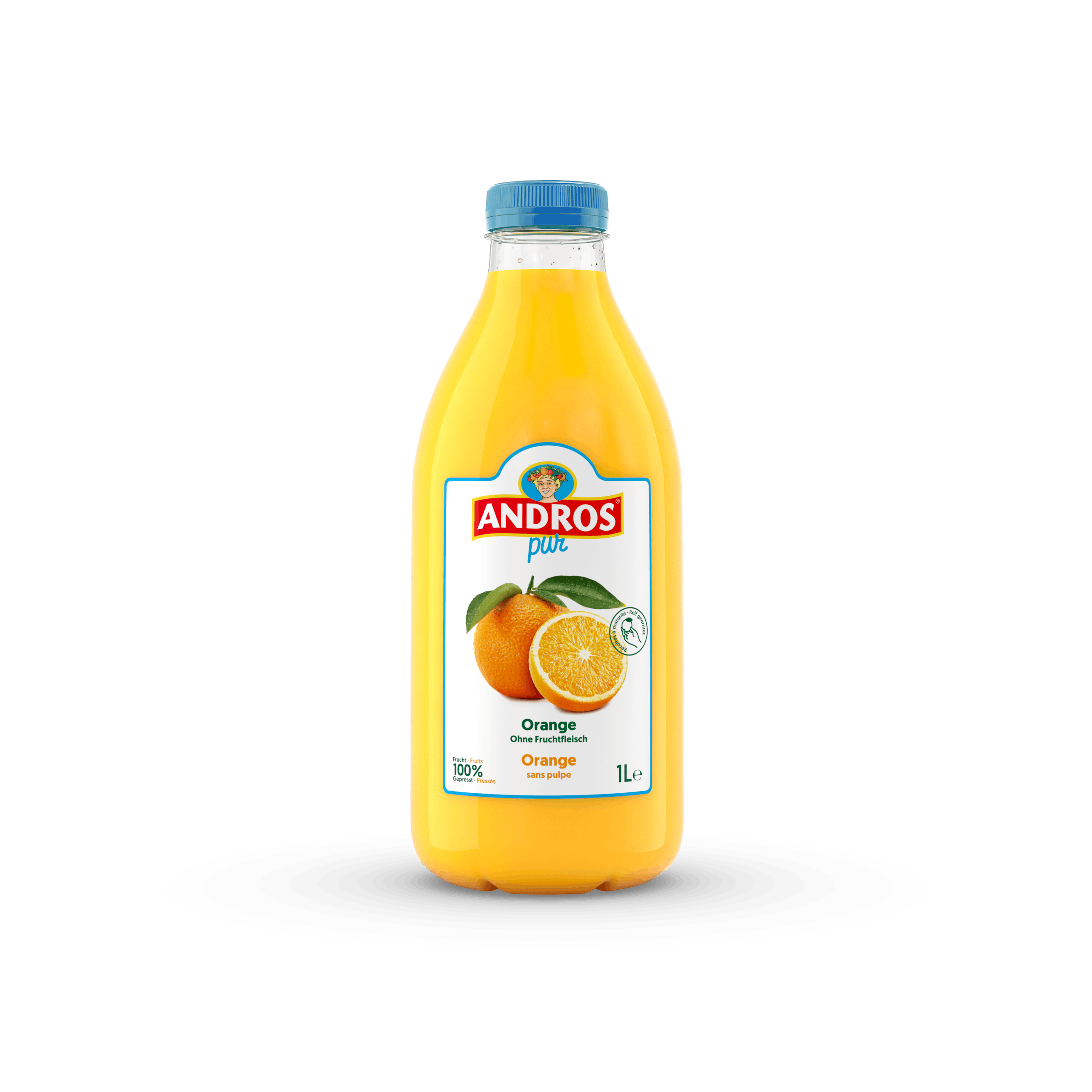 Orangensaft ohne Fruchtfleisch
